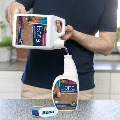 Bona wood floor cleaner 4L refill bottle